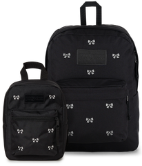 SuperBreak® Plus Embroidered Bows Black Set
